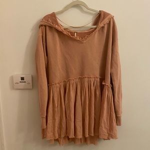 Free People Oversized Sweatshirt